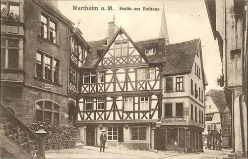Wertheim Main Rathaus  Kat. Wertheim