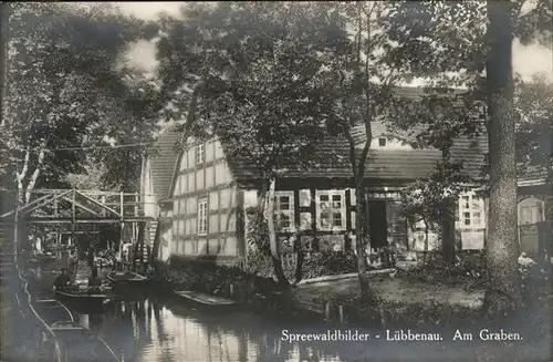 Luebbenau Spreewald Am Graben Kat. Luebbenau