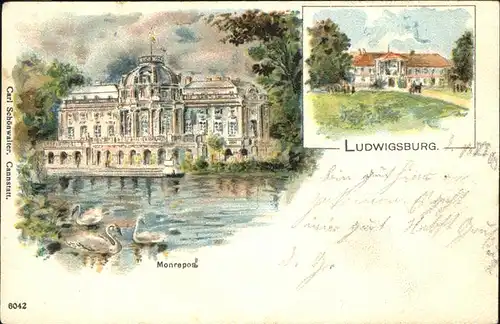 Ludwigsburg Monepos Schwan / Ludwigsburg /Ludwigsburg LKR