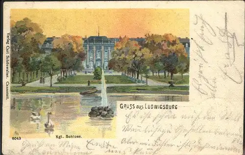 Ludwigsburg Schloss Springbrunnen / Ludwigsburg /Ludwigsburg LKR