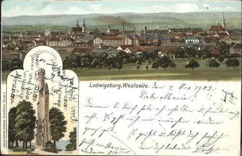 Ludwigsburg Aussichtsturm Salon / Ludwigsburg /Ludwigsburg LKR