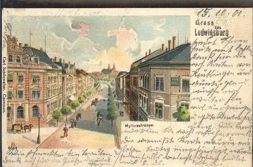 Ludwigsburg Myliusstrasse Kutschhe / Ludwigsburg /Ludwigsburg LKR