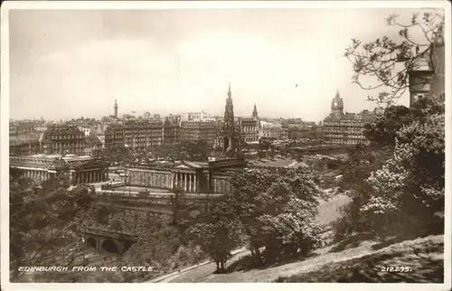 Edinburgh Castle Kat. Edinburgh