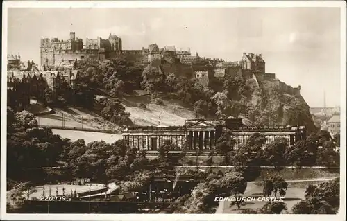 Edinburgh Castle Kat. Edinburgh