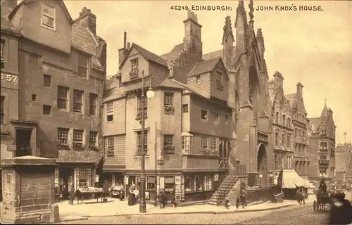 Edinburgh John Knox`s House Kat. Edinburgh