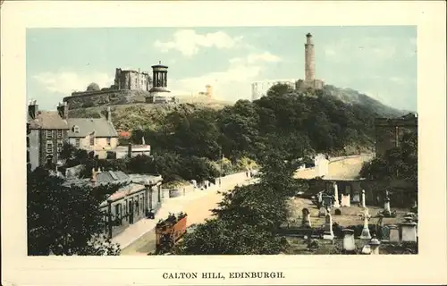 Edinburgh Calton Hill Kat. Edinburgh