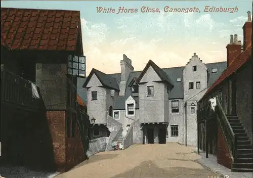 Edinburgh White Horse Close
Canongate Kat. Edinburgh