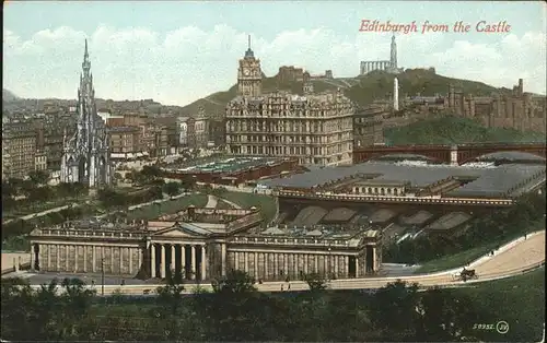 Edinburgh Castle Kat. Edinburgh