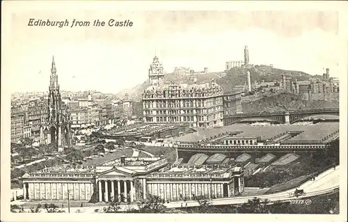 Edinburgh Castle Kat. Edinburgh