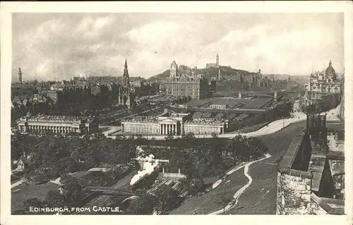 Edinburgh From Castle Kat. Edinburgh