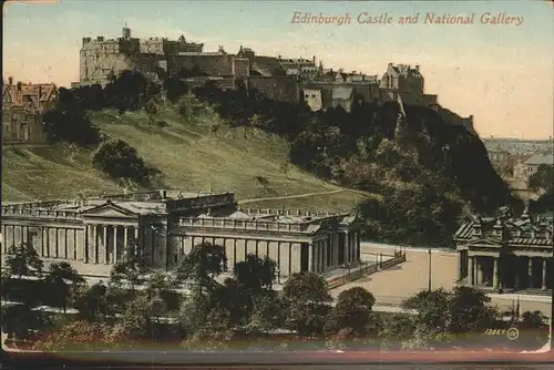 Edinburgh Castle National Gallery Kat. Edinburgh
