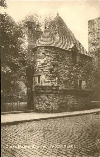 Edinburgh Queen Marys Bath Yrood Palace Kat. Edinburgh