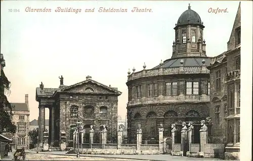Oxford Oxfordshire Clarendon Buildings Sheldonian Theatre / Oxford /Oxfordshire