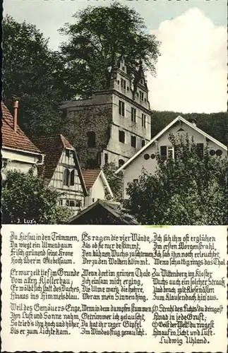 Luetzenhardter Hof Hirsau Hirsau-Luetzenhardter Hof Gedicht * / Calw /Calw LKR