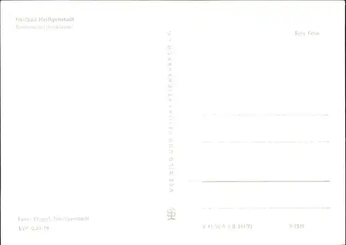 Heiligenstadt Oberfranken Heiligenstadt Heilbad Redemptoristen Kloster * / Heiligenstadt i.OFr. /Bamberg LKR