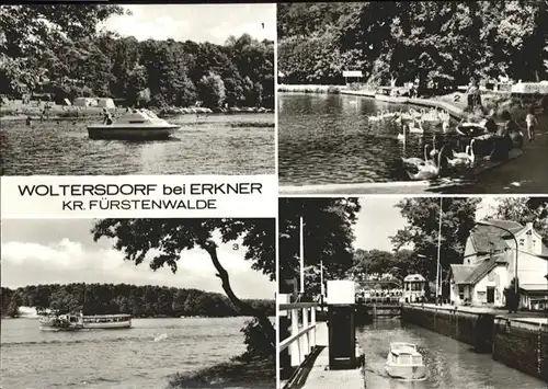 Woltersdorf Erkner Woltersdorf Erkner Schiff Schwan Boot x / Woltersdorf Erkner /Oder-Spree LKR