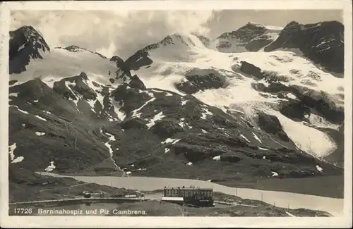 Bernina Berninahospiz Piz Cambrena / Bernina /Rg. Pontresina