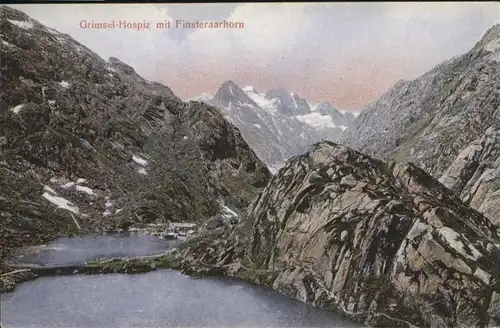 Grimsel Grimsel Hospiz Finsteraarhorn / Grimsel /Rg. Innertkirchen