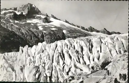 Rhonegletscher Glacier du Rhone Gerstenhorn / Rhone /Rg. Rhone