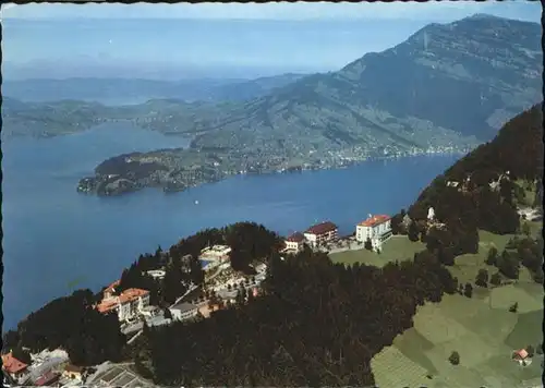 Buergenstock Hotel  Fliegeraufnahme  / Buergenstock /Bz. Nidwalden