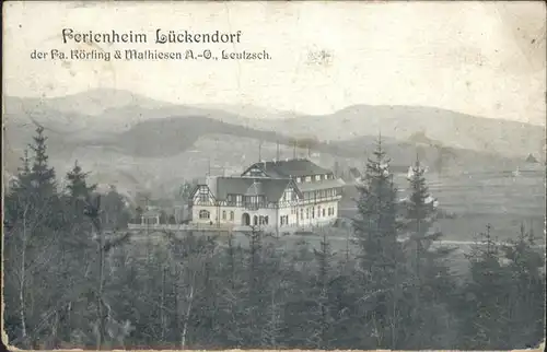 Lueckendorf Ferienheim / Kurort Oybin /Goerlitz LKR