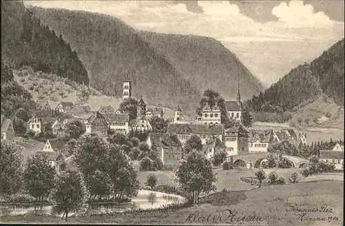 Luetzenhardter Hof Hirsau Kloster Kuenstler j Luz / Calw /Calw LKR