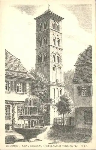 Luetzenhardter Hof Hirsau Kloster Kirche  / Calw /Calw LKR