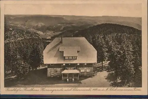 Hornisgrinde Gasthof Rasthaus / Sasbach /Ortenaukreis LKR