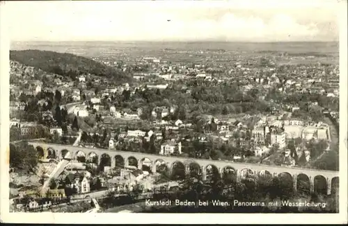 Baden Wien Wasserleitung / Baden /Wiener Sueden