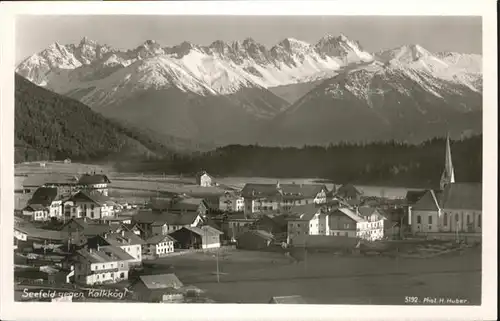 Seefeld Tirol Kalkkoegl / Seefeld in Tirol /Innsbruck