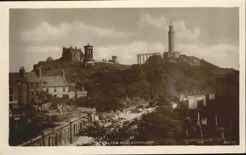 Edinburgh Calton Hill / Edinburgh /Edinburgh