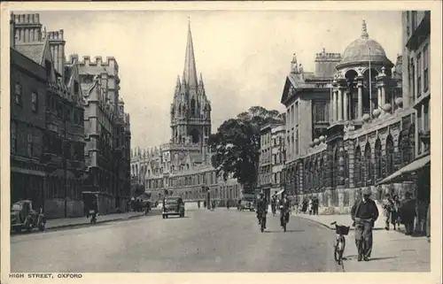 Oxford Oxfordshire High Street / Oxford /Oxfordshire