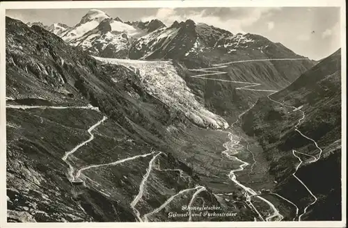 Grimsel Rhonegletscher Furkastrasse / Grimsel /Rg. Innertkirchen