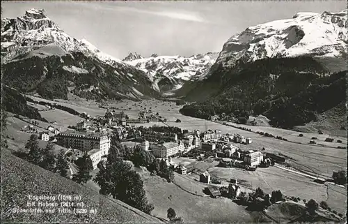 Engelberg OW Spannoerter Titlis / Engelberg /Bz. Obwalden