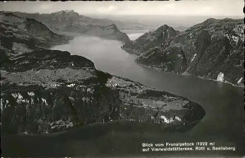 Vierwaldstaettersee SZ Ruetli Seelisberg / Brunnen /Bz. Schwyz