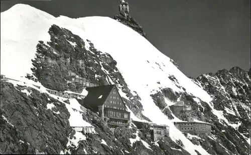 Jungfraujoch Oberservatorium / Jungfrau /Rg. Finsteraarhorn