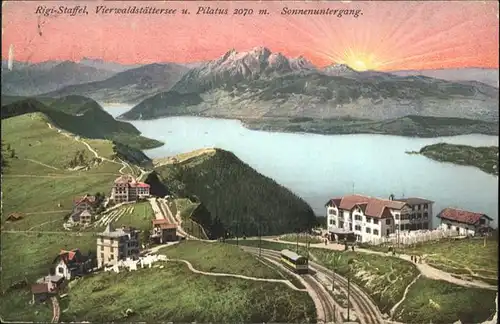 Rigi-Staffel Vierwaldstaettersee Pilatus Zug  / Rigi-Staffel /Bz. Schwyz