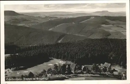 Joehstadt Schullandheim Fliegeraufnahme  / Joehstadt /Erzgebirgskreis LKR