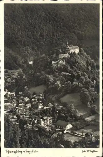 Sitzendorf Thueringen Fliegeraufnahme  / Sitzendorf Schwarzatal /Saalfeld-Rudolstadt LKR