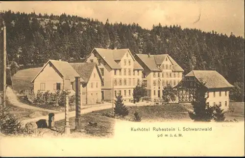 Ruhestein Kurhotel Ruhestein / Baiersbronn /Freudenstadt LKR