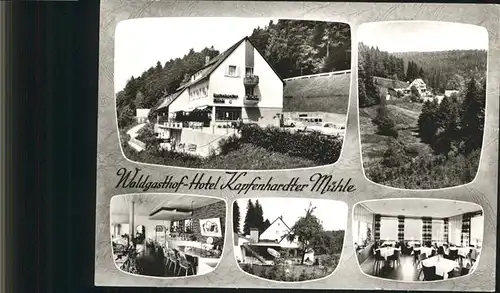 Kapfenhardt Waldgassthof Kapfenhardter Muehle / Unterreichenbach /Calw LKR