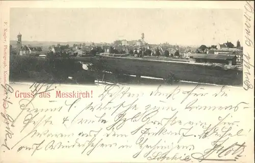 Messkirch Gesamtansicht / Messkirch /Sigmaringen LKR