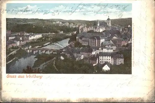 Weilburg Totalansicht / Weilburg Lahn /Limburg-Weilburg LKR