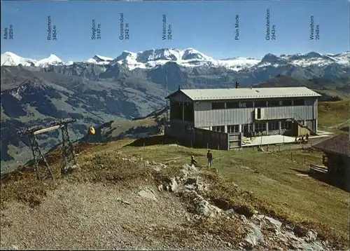 Zweisimmen Gondelbahn Rinderberg / Zweisimmen /Bz. Obersimmental