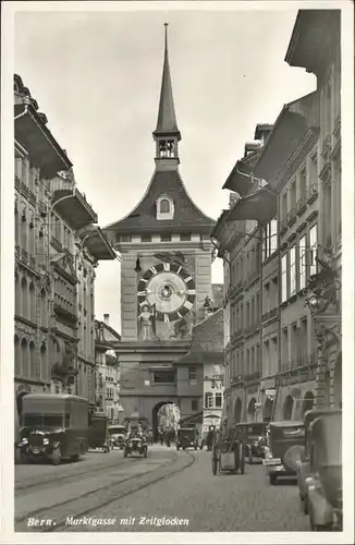 Bern BE Marktgasse Zeitglocken / Bern /Bz. Bern City