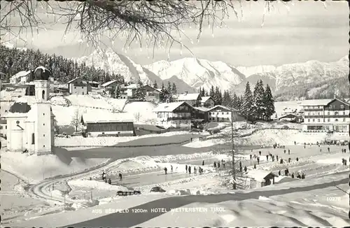 Seefeld Tirol Hotel Wetterstein  / Seefeld in Tirol /Innsbruck