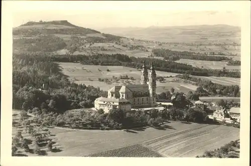 Vierzehnheiligen Basilika Fliegeraufnahme  / Bad Staffelstein /Lichtenfels LKR