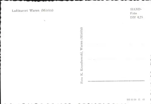 Waren Mueritz  / Waren Mueritz /Mueritz LKR