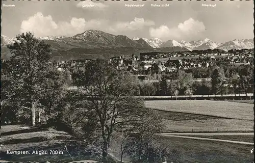 Kempten Allgaeu Panorama / Kempten (Allgaeu) /Kempten Stadtkreis