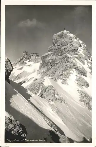 Zugspitze Muenchener Haus / Garmisch-Partenkirchen /Garmisch-Partenkirchen LKR